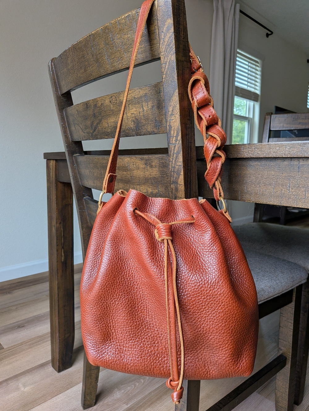 Portland Leather Large Sedona Bucket Bag